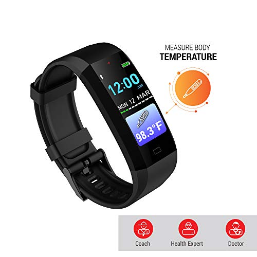 GOQii Vital 3.0 Body Temperature Tracker & GOQii Smart Skip with 3 Months Personal Coaching