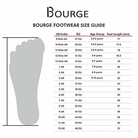 Image of Bourge Men's Vega-z1 Army Green Running Shoes-2 UK (36 EU) (3 US) (Vega-12-02)