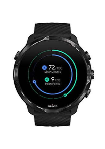 Image of SUUNTO 7 Black Lime, GPS Versatile Sports Watch with Google Wear OS, 24x7 Activity and Sleep Tracking