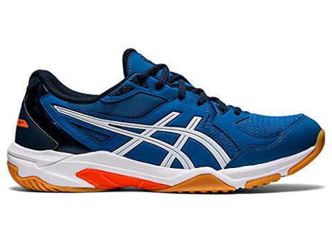 Image of ASICS Men's Gel-Rocket 10 Reborn Blue/White Sneaker (1071A054.401)