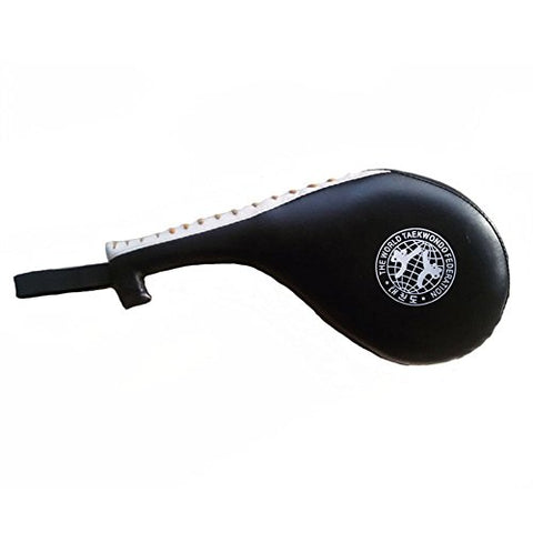 Image of JERN Taekwondo Durable Kick Pad Target for Karate Kickboxing Training (Black) - Set of 2