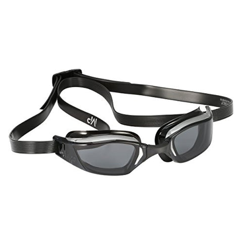 Image of MP Michael Phelps XCEED Swimming Goggles, Smoke Lens, Grey/Black Frame