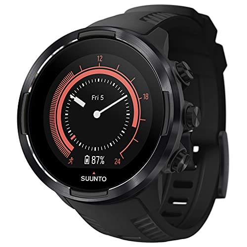 Suunto BARO Black, Durable GPS Sports Watch, Long and Smart Battery Life