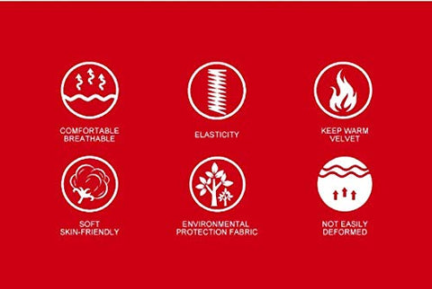 Image of ABlue Clipper Unisex Woollen with Faux Fur Inner Side Beanie Cap and Neck Muffler Winter Combo Set (Black , Free Size )