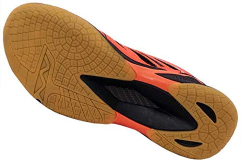 Image of Yonex Court Ace Light 2 Badminton Shoes , 8 UK (BRIGHT ORANGE BLACK)| Ideal For Badminton,Squash,Table Tennis,Volleyball | Non-Marking Sole | TRU Cushion | TRU Shape
