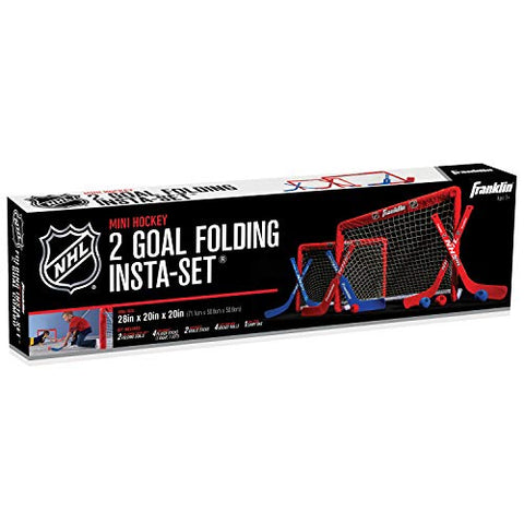 Image of Franklin Sports NHL Mini Hockey Goal Set of 2