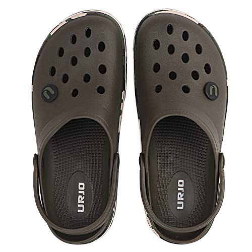 URJO Olive Clogs-8 UK (42 EU) (Men_CAMO)