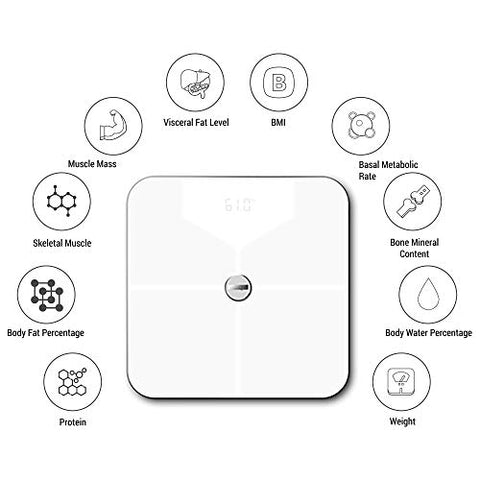 Image of GOQii Balance Body Composition Monitor with 3 months Personal Coaching+GOQii Vital 4.0 SpO2, Body Temperature and Blood Pressure Tracker with 3 Months Personal Coaching