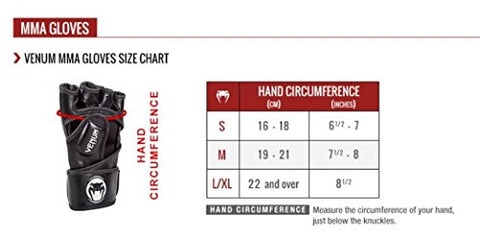Image of Venum 0666-M Challenger MMA Gloves, Medium (Black)