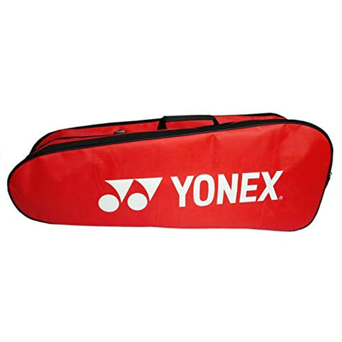 Image of Yonex S25 Extra Spacious 2 in 1 Badminton Kitbag, Red/White