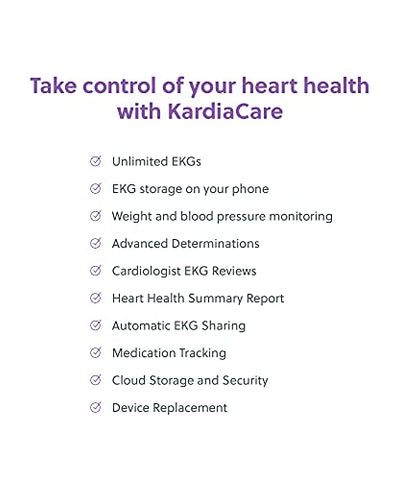 Image of KardiaMobile 6-Lead Personal EKG Monitor + 6 Arrhythmia Detections | Doctor Recommended | Detects AFib and PVCs | Medical-Grade and FDA-Cleared