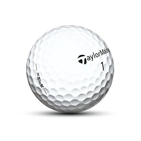 Image of TaylorMade TP5X Golf Balls, White (One Dozen)