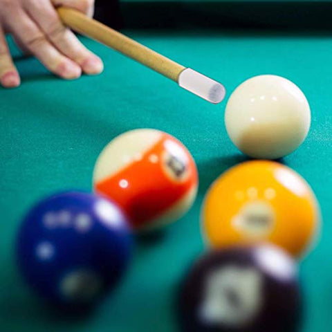 Image of MeiMeiDa 100 Pieces Slip On Pool Cue Tips, cue Stick Tips 9mm 10mm 11mm 12mm 13mm Billiard cue Tips with Box