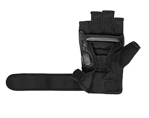 Image of KAIWENDE Kickboxing Gloves(XS,S,M,L,XL,XXL)-Also Fit for Training Men,Women,Kids of MMA,Muay Thai , Martial Arts Taekwondo Sparring Boxing Gloves (Black, L)