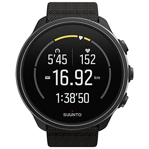 Image of Suunto 9 BARO Titanium Charcoal Black Long and Smart Battery Life Durable GPS Sports Watch
