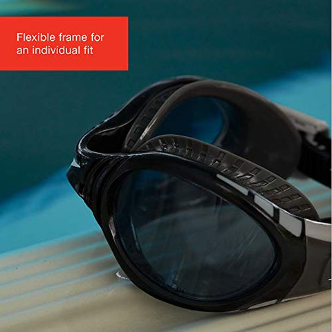 Image of Speedo 811315B976 Blend Futura Biofuse Goggles (Black/Smoke)