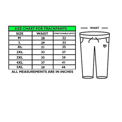 Image of MARK LOUIIS Men's Loose Fit Trackpants (ML-BSL-1101_Off-White_XXX-Large)