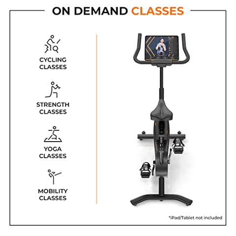 Image of Flexnest Flexbike Lite Exercise Cycle | Smart Bluetooth Exercise Cycle for home with 500+ Live Classes on App, 100 Resistance Levels Cycle for exercise at Home Gym Workout & Cardio Spin Bike Cycling Machine gym equipment(Black)