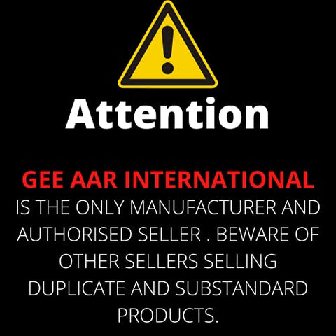 Image of IALPHA Rubber Coated Bouncer Dumbbell (7.5 kg, Black, Red) - Set of 2