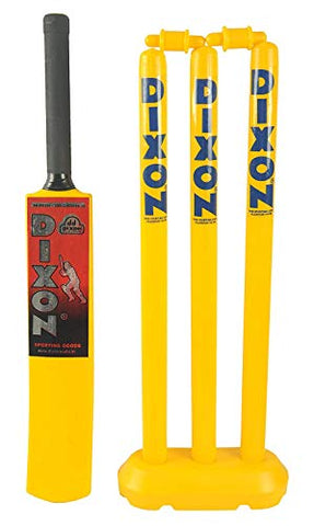Image of Toyshine Cricket Sports Set | Unbreakable ABS Plastic | Size: 4 | 7-10 Years , Multicolor (SSTP)