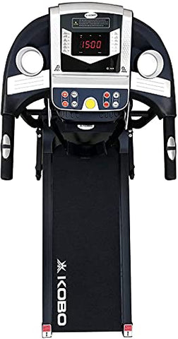 Image of Kobo Home Series 1 HP - 2 HP Peak Motorised Multi-Function Treadmill for Home with Massager, Max Speed 14Km/Hr, Max User Weight 100 Kg (Free Installation Assistance)