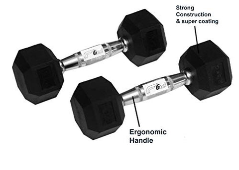 Image of GEE Hex Dumbbells 5kg(2.5kgx2)