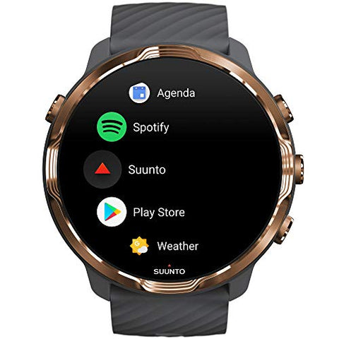 Image of SUUNTO 7 Graphite Copper, GPS Versatile Sports Watch with Google Wear OS, 24x7 Activity and Sleep Tracking