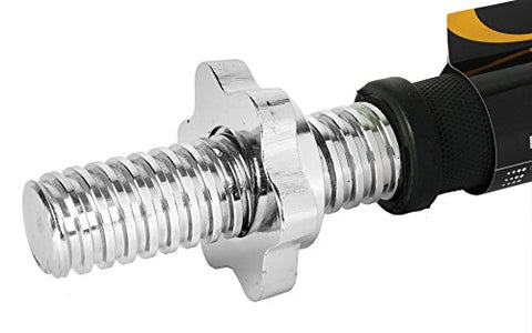 Image of Cockatoo (10 Kg-20 Kg) Professional Dumbbells Set With Regular Metal Integrated (31 mm) Rubber Plates, Dumbbells Kit (10)