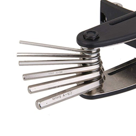 Image of Inditradition 13 in 1 Multifunctional Bicycle Repair Toolkit | Complete Tool Set for Bikes (Steel)