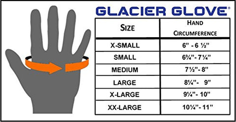 Image of Glacier Glove Islamorada Gray Sungloves, Small
