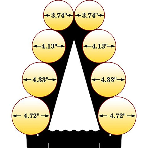 Image of Dumbbell Rack 4 Tier Weight Rack for Dumbbells Compact Dumbell Rack Stand Only for Home Gym Weight Stand, (Rack ONLY)