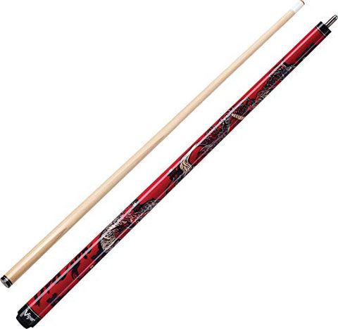 Image of Viper Junior 48" 2-Piece Billiard/Pool Cue, Dragon, 16 Ounce