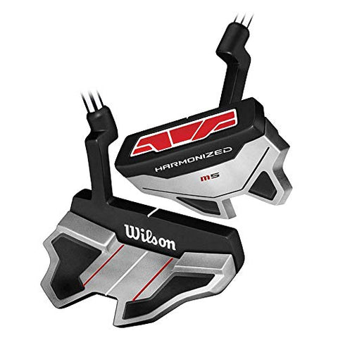 Image of Wilson WGD60500J Steel HARMONIZED M5 Putter - Right, 35 inch (Grey)
