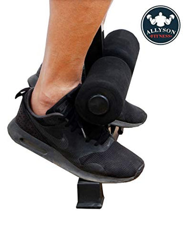 Image of Allyson Fitness Adjustable Incline, Decline, and Flat Bench- Weight Strength Training, Sit Up Abs Fitness Bench for Full Body Workout of Home Gym (Black), 200Kg weight capacity