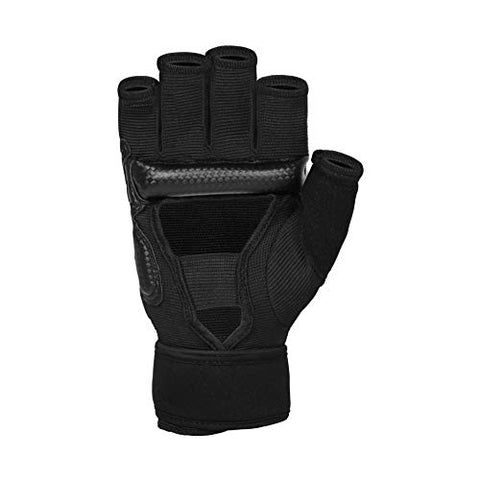 Image of KAIWENDE Kickboxing Gloves(XS,S,M,L,XL,XXL)-Also Fit for Training Men,Women,Kids of MMA,Muay Thai , Martial Arts Taekwondo Sparring Boxing Gloves (Black, L)