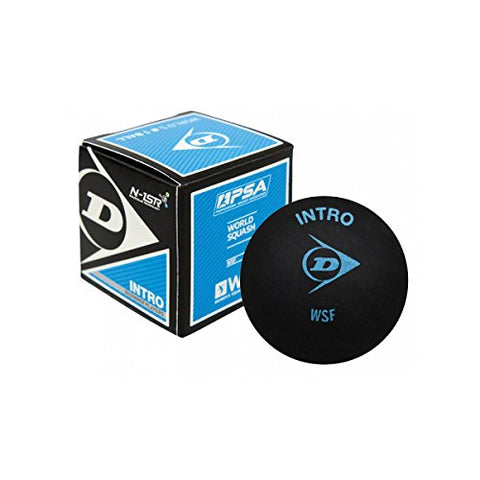 Image of DUNLOP Squash Ball (Black, One Size, D1SB700105-BLUE-DOT)