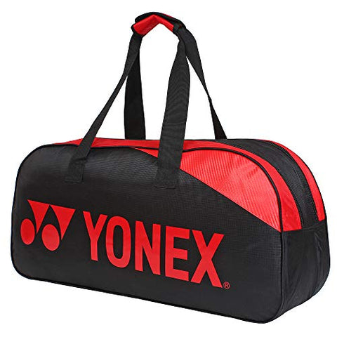 Image of YONEX 9631MS BT6 Foam Badminton Bag, BT 6 (Black/Red)
