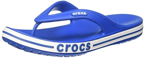 crocs Unisex Adult Bayaband Flip Bright Cobalt Slipper-8 Men/ UK