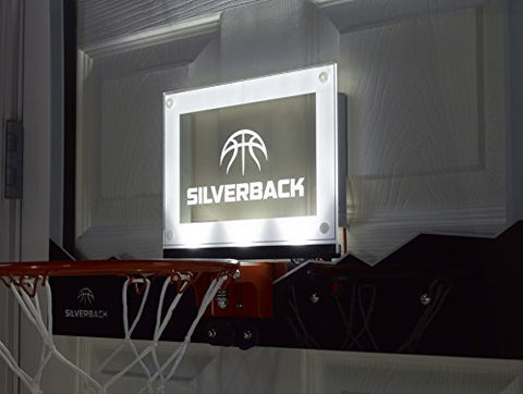 Image of Silverback LED Mini Basketball Hoop Set, 23"