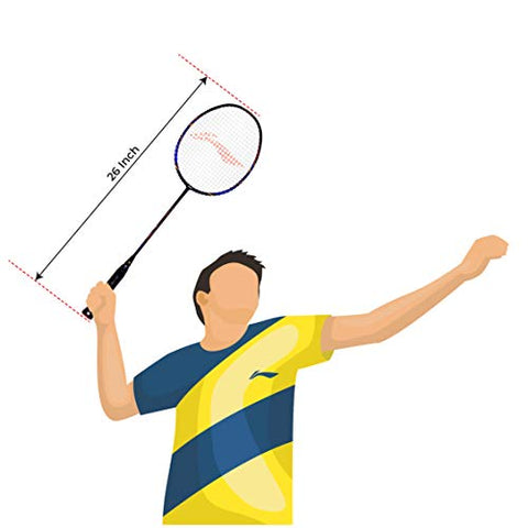 Image of Li-Ning Super Series 2020 - (Strung) Badminton Racquets with Free Full Cover Graphite, Strung (Black/Gold) with Free Full Cover