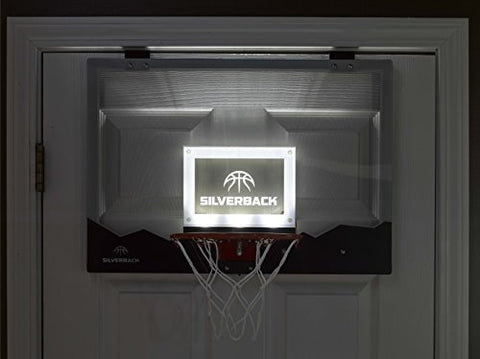 Image of Silverback LED Mini Basketball Hoop Set, 23"