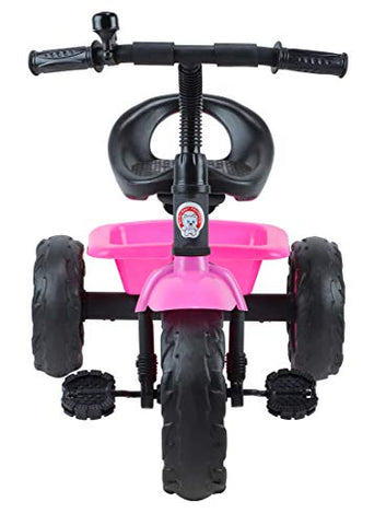 Image of Toyzoy Maple Lite Kids|Baby Trike|Tricycle with Detachable Bell for Age Group 1.5 to 5 Years, TZ-524 (Pink)