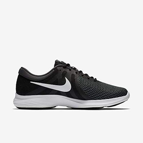 Image of Nike Women's WMNS Revolution 4 Black/White Shoes-7 UK (41 EU) (9.5 US) (908999-1)