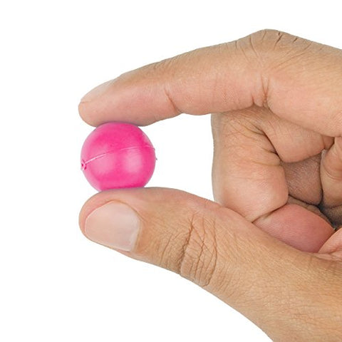 Image of Fairly Odd Novelties 3/4" Mini Ping Pong/Table Tennis/Beer Pong Round Balls (100 Pack), 19mm, Pink