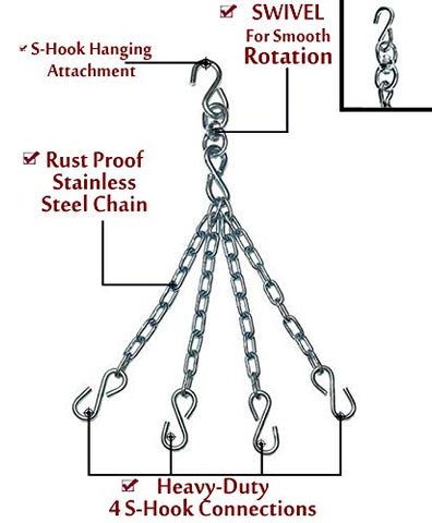 Image of Hard Bodies 4 Feet Synthetic Leather Punching Bag - Red - Filled