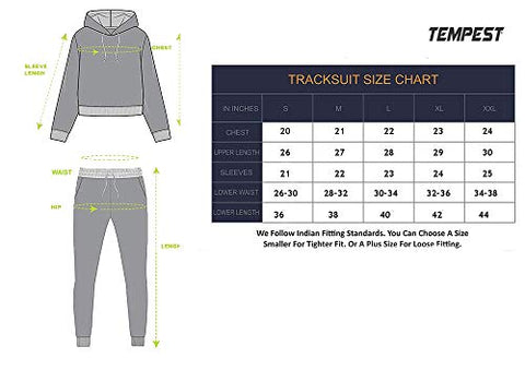 Image of TEMPEST Sports Tracksuit For Men; Grey; XXL