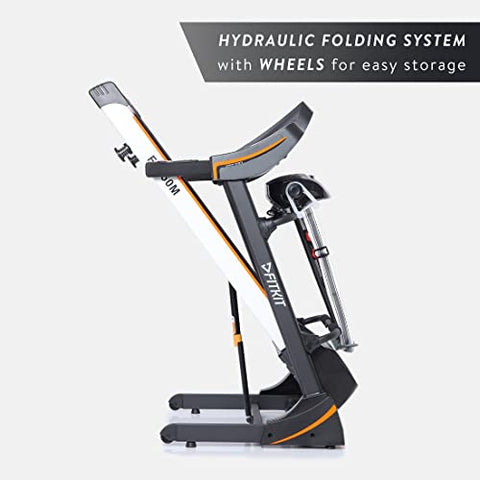 Image of Fitkit FT150M (4.5HP Peak) Motorised Treadmill with Free Home Installation, 1 Year Warranty and Trainer Led Sessions by Cult.Sport