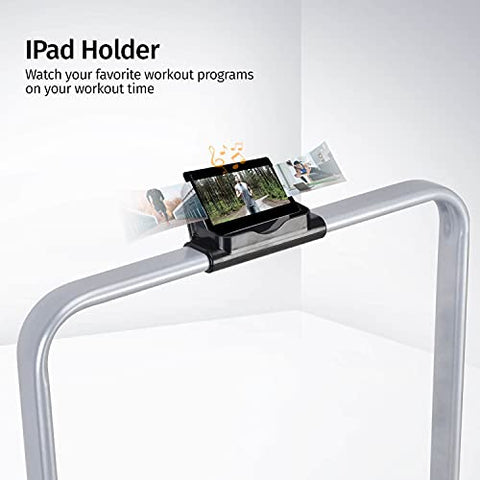 Image of WELCARE MAXPRO PTM-X1 Under Desk Treadmill 2HP (Peak) Motorized Foldable PRE-INSTALLED Aerobic Treadmill, Walking PAD with LED Display