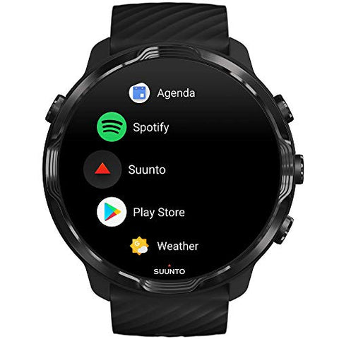 Image of SUUNTO 7 Black Lime, GPS Versatile Sports Watch with Google Wear OS, 24x7 Activity and Sleep Tracking