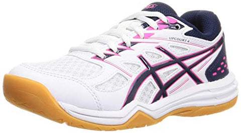 Image of ASICS Unisex Kids Upcourt 4 GS White/Peacoat Sneaker (1074A027.102)